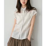 テールカット ストライプシャツ | Jewelobe | 詳細画像3