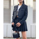 コンパクトジャケット×プリーツミニスカートセットアップ | Jewelobe | 詳細画像17 