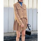 コンパクトジャケット×プリーツミニスカートセットアップ | Jewelobe | 詳細画像5 