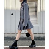 コンパクトジャケット×プリーツミニスカートセットアップ | Jewelobe | 詳細画像7 