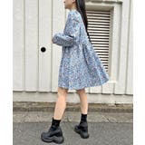 ポップフラワーパワーショルダーミニワンピース | Jewelobe | 詳細画像14 