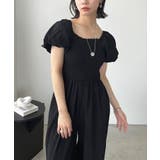 バルーンスリーブシャーリングオールインワン | Jewelobe | 詳細画像19
