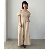バルーンスリーブシャーリングオールインワン | Jewelobe | 詳細画像4