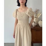 バルーンスリーブシャーリングオールインワン | Jewelobe | 詳細画像7