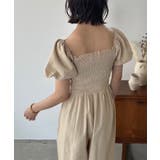 バルーンスリーブシャーリングオールインワン | Jewelobe | 詳細画像8