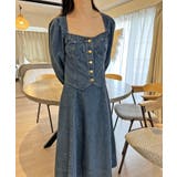 ビスチェジャケット×フレアスカート デニムセットアップ | Jewelobe | 詳細画像15 