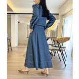 ビスチェジャケット×フレアスカート デニムセットアップ | Jewelobe | 詳細画像5 