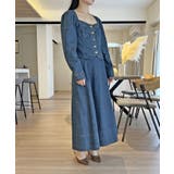 ビスチェジャケット×フレアスカート デニムセットアップ | Jewelobe | 詳細画像6 