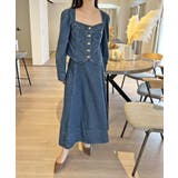 ビスチェジャケット×フレアスカート デニムセットアップ | Jewelobe | 詳細画像9 