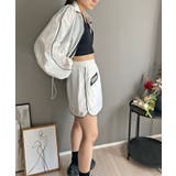 バイカラーパイピングナイロンタッチブルゾン&ミニスカパンセットアップ | Jewelobe | 詳細画像10