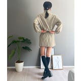 バイカラーパイピングナイロンタッチブルゾン&ミニスカパンセットアップ | Jewelobe | 詳細画像16