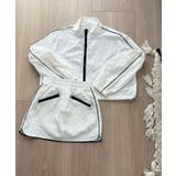 バイカラーパイピングナイロンタッチブルゾン&ミニスカパンセットアップ | Jewelobe | 詳細画像38