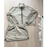 バイカラーパイピングナイロンタッチブルゾン&ミニスカパンセットアップ | Jewelobe | 詳細画像39