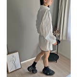 バイカラーパイピングナイロンタッチブルゾン&ミニスカパンセットアップ | Jewelobe | 詳細画像4