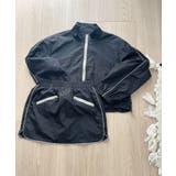 バイカラーパイピングナイロンタッチブルゾン&ミニスカパンセットアップ | Jewelobe | 詳細画像40