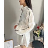 バイカラーパイピングナイロンタッチブルゾン&ミニスカパンセットアップ | Jewelobe | 詳細画像7