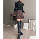 ピンストライプジャケット×プリーツスカート セットアップ | Jewelobe | 詳細画像12 