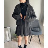 ピンストライプジャケット×プリーツスカート セットアップ | Jewelobe | 詳細画像21 