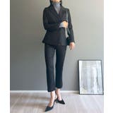 ダブルブレストジャケット&タイトクロップドパンツスーツ | Jewelobe | 詳細画像14