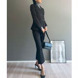 ダブルブレストジャケット&タイトクロップドパンツスーツ | Jewelobe | 詳細画像17