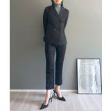 ダブルブレストジャケット&タイトクロップドパンツスーツ | Jewelobe | 詳細画像19