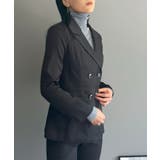 ダブルブレストジャケット&タイトクロップドパンツスーツ | Jewelobe | 詳細画像22