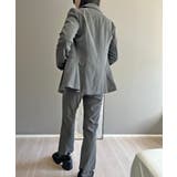 ダブルブレストジャケット&タイトクロップドパンツスーツ | Jewelobe | 詳細画像5