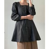 クスエアネックデニムミニワンピース | Jewelobe | 詳細画像11 