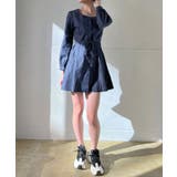 クスエアネックデニムミニワンピース | Jewelobe | 詳細画像7 