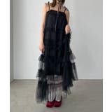 ドットチュールフリルボリュームワンピース | Jewelobe | 詳細画像14 