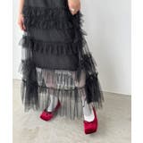 ドットチュールフリルボリュームワンピース | Jewelobe | 詳細画像16 