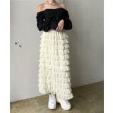 シフォンフリルロングスカート | Jewelobe | 詳細画像10 