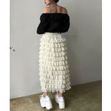 シフォンフリルロングスカート | Jewelobe | 詳細画像11 