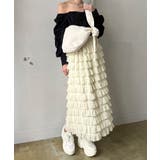 シフォンフリルロングスカート | Jewelobe | 詳細画像13 