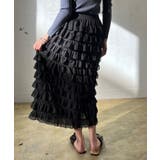 シフォンフリルロングスカート | Jewelobe | 詳細画像16 