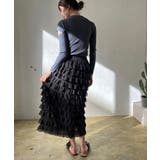 シフォンフリルロングスカート | Jewelobe | 詳細画像20 
