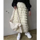 シフォンフリルロングスカート | Jewelobe | 詳細画像5 