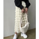 シフォンフリルロングスカート | Jewelobe | 詳細画像6 