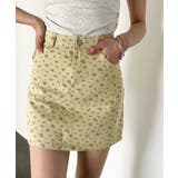 ベージュ | コバナツイルミニスカート | Jewelobe