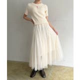 ポイントラインストーンチュールスカート | Jewelobe | 詳細画像7