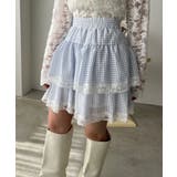 ギンガムチェックティアードミニスカート | Jewelobe | 詳細画像14