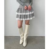 ギンガムチェックティアードミニスカート | Jewelobe | 詳細画像27