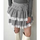 ギンガムチェックティアードミニスカート | Jewelobe | 詳細画像30