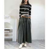 【スカーフセット】スエードタッチティアードマキシスカート | Jewelobe | 詳細画像11 