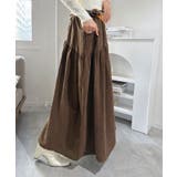 【スカーフセット】スエードタッチティアードマキシスカート | Jewelobe | 詳細画像2 