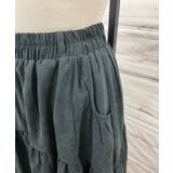 【スカーフセット】スエードタッチティアードマキシスカート | Jewelobe | 詳細画像24 