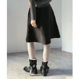 コーデュロイフレアミディスカート | Jewelobe | 詳細画像14 