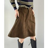 コーデュロイフレアミディスカート | Jewelobe | 詳細画像2 