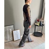 【柄と素材が選べる】ハイウエストセミワイドタックパンツ | Jewelobe | 詳細画像14