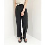 【柄と素材が選べる】ハイウエストセミワイドタックパンツ | Jewelobe | 詳細画像18